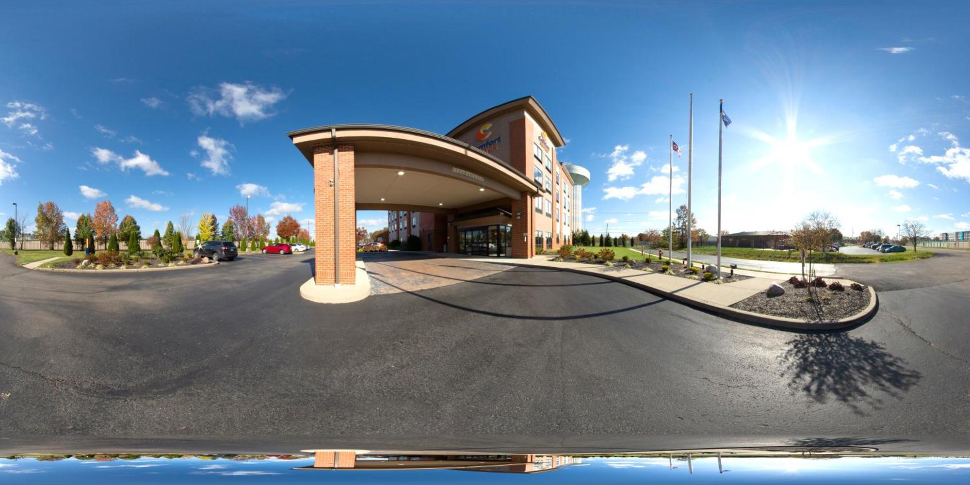 Comfort Suites Columbus East Broad Buitenkant foto
